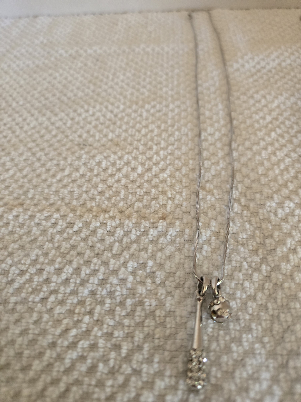 Cistume Jewelry "Baseball Bat And Ball" Pendant